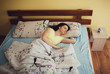 © myronovychoksana - young beautiful girl sleeps in a delightful morning