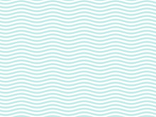 Turquoise Or Light Blue Wavy Pattern Simple
