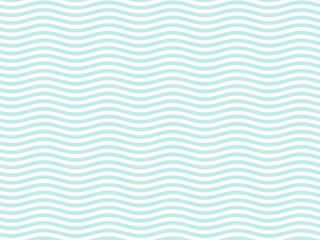 Turquoise or light blue wavy pattern simple
