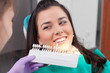 © patrisyu - Check and select the color of the teeth