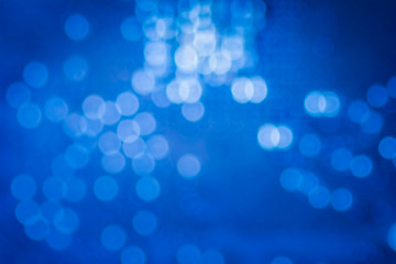 blue bokeh background