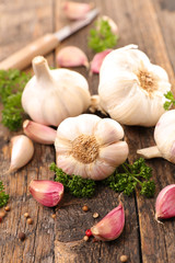 Wall Mural - garlic