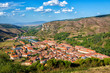 View of Ezcaray town in La Rioja, Spain.