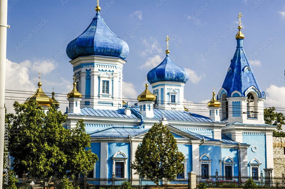 Obraz na płótnie Chisinau, church, Moldova w salonie