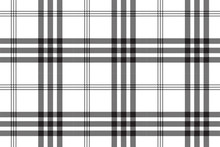 Black White Check Pixel Square Fabric Texture Seamless Pattern