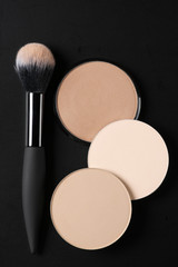 Sticker - Various face powder and brush