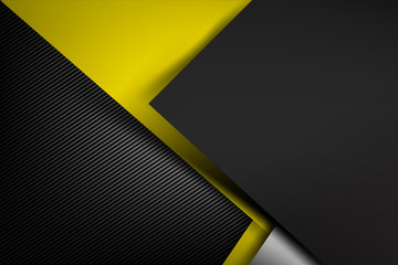 Poster - abstract background dark with carbon fiber texture vector illustration eps10 014
