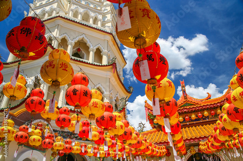 Fotografía Decorations in Kek Lok Si Temple