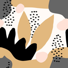 Poster - abstract collage pattern