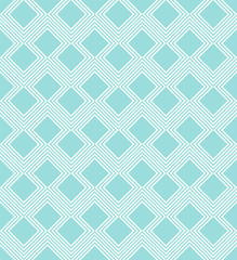 Sticker - seamless striped geometric pattern.