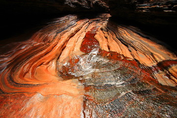 Canvas Print - Canyons in Australia - Karijini National Park