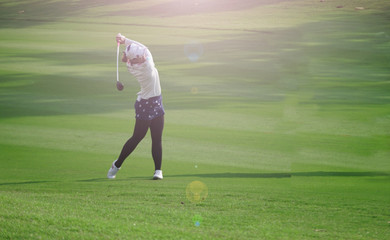 Poster - Ladies Golf Tournament, a competition prize money and points globally.