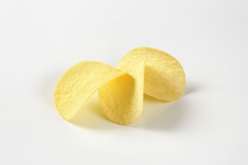 Canvas Print - thin potato chips