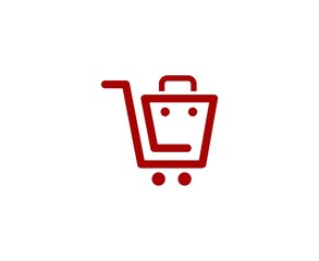 Sticker - Shopping logo