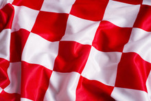 Typical Croatian Red And White Quadrates