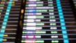 Blur of Arrivals and departure board at nternational air port.