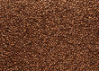 Roasted coffee beans texture
