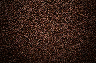 Texture of coffee beans