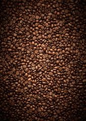 Wall Mural - Coffee beans texture