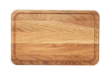 rectangular wooden cutting board