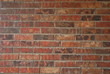 Red brick wall texture background or overlay