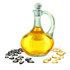 Sticker - Sunflower organic  oil