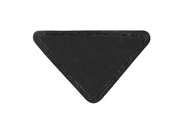 clothes label isolated