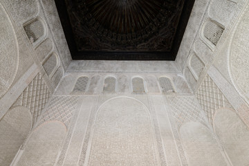 Wall Mural - Morocco, The interior of the Madrasa Bou