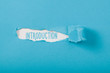 © mvc_stock - Introduction message on Paper torn ripped opening