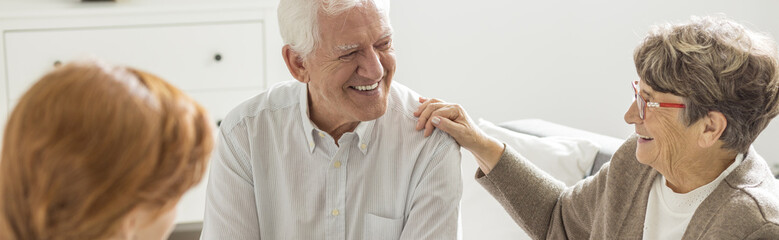 Wall Mural - Fun at nursing home