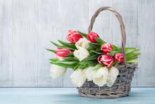 Colorful Tulips Bouquet