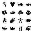 © HN Works - Set of 16 little filled icons