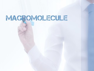 Canvas Print - Macromolecule