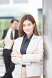 © Bavorndej - Asian Business woman smile, protrait business concept.