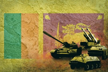 Canvas Print - Sri Lanka army, military forces