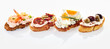 Delicious canape panoramic banner