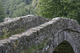 Alte Steinbrücke im Piemont