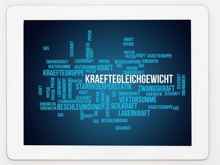 Canvas Print - Kräftegleichgewicht