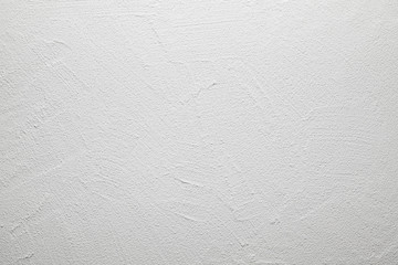 White background or texture - plastered wall