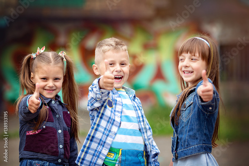 Fototapeta Cute kids