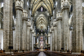 Milano interno duomo