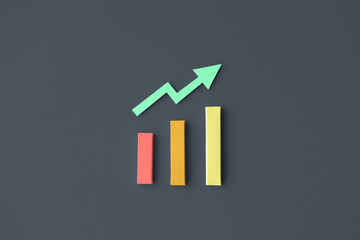 Statistics Strategy Analysis Diagram Information Concept