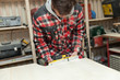 © alexandre zveiger - Young carpenter in his workshop
