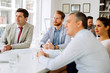 © NDABCREATIVITY - Business people meeting