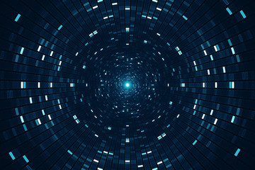 Wall Mural - abstract science fiction futuristic background