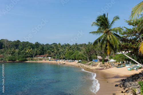 Plage Dunakuruwa Tangalle Sri Lanka Buy This Stock