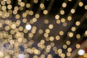 Wall Mural - abstract circular bokeh background