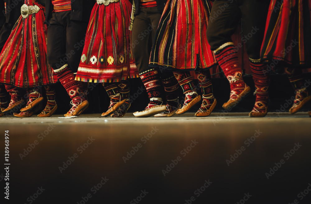 Legs of Serbian Folklore - obrazy, fototapety, plakaty 