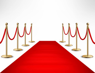 Red Carpet Celebrities Formal Event Banner