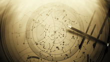 Astronomical Chart Vintage	